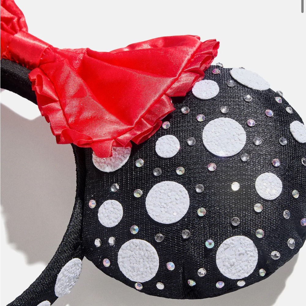 Disney Baublebar Minnie Mouse Polka Dot Ears Headband - Picture 7 of 12